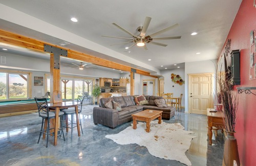Belfry House | Peaceful Belfry Retreat on 14 Acres w/Grill!