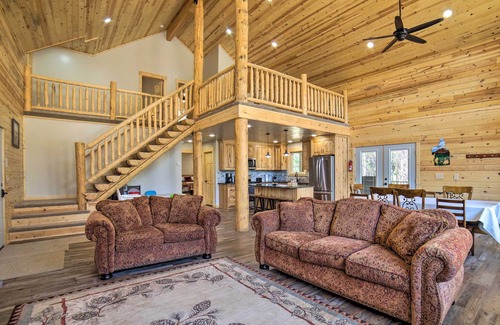 Island Park Cabin | Peaceful Cabin w/ Deck ~ 40 Mi to Yellowstone
