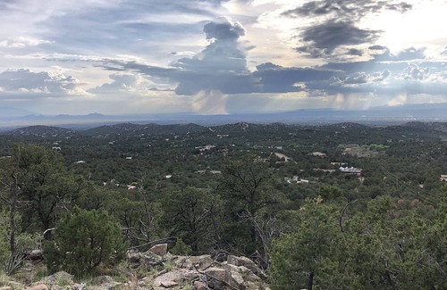 Santa Fe House | Peaceful escape on 4 acres w. trails, patio, fireplace, close to downtown