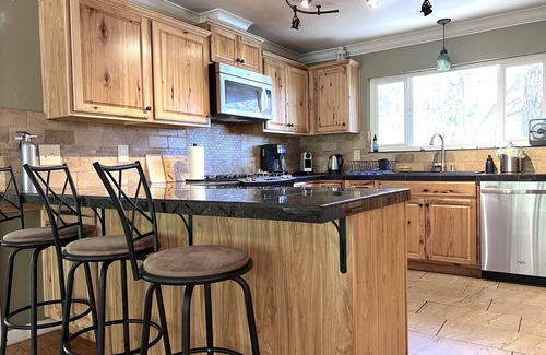 Cedar Ridge House | Peaceful Forest Retreat w/Pool, Game Room, EV Charger. Pet friendly!
