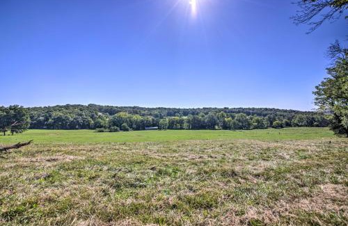 Berger House | Peaceful Guest Home with Patio on 152-Acre Farm