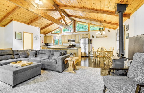 Bridgton House | Peaceful Highland Lake Home w/Kayaks, Dock Access