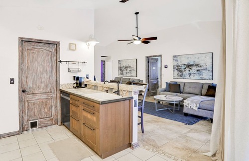 Silver Creek House | Peaceful home with an enclosed patio, pool, grill, washer/dryer, & AC