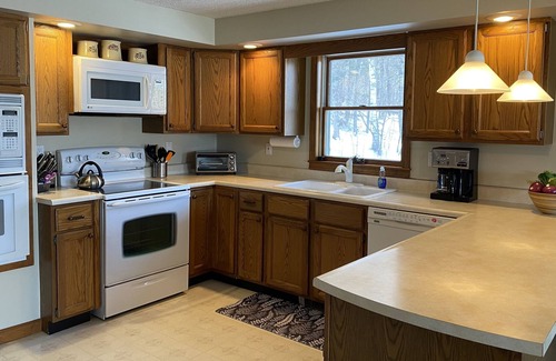 Morgan Ski Chalet | Peaceful Lake House w/ Lake Views + Beach Access