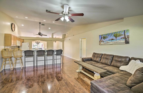 Lehigh Acres House | Peaceful Lehigh Acres Home w/Grill + Lanai!