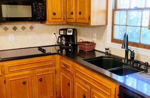 Milton Apartment | Peaceful, Luxurious Apartment in Wooded Milton Home