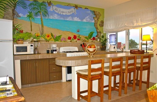 Colonia Andres Condo | Peaceful penthouse with beautiful ocean views