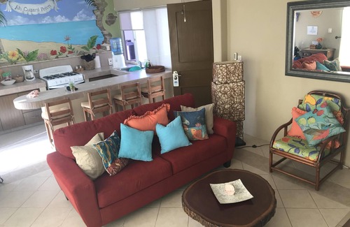 Colonia Andres Condo | Peaceful penthouse with beautiful ocean views