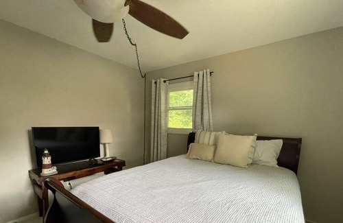 Stevensville House | Peaceful Ranch Retreat: Cul-de-Sac, Deck, Fenced Yard