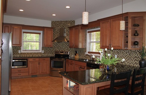 Glenora House | Peaceful, spacious waterfront oasis with 250ft waterfront & private beach, dock