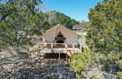 Boerne RV Rental | Peaceful Summer Getaway Glamping in Hill Country