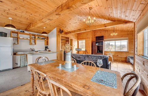 Wells Cabin | Peaceful Wells Retreat w/Deck & Water Views