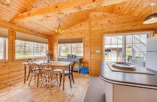 Wells Cabin | Peaceful Wells Retreat w/Deck & Water Views