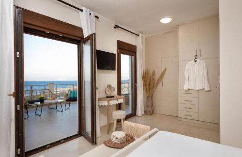 Sfakaki Apartment | "Peach" - Sea View Maisonette by Sky Hill resorts