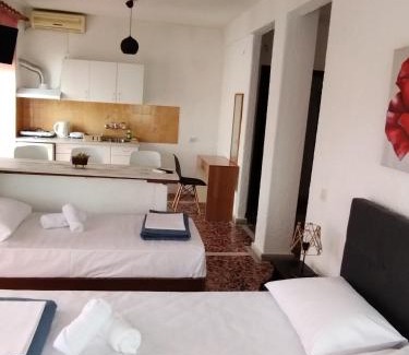 Pefkochori Hotel | PELEKAN rooms and apartments Athina 33