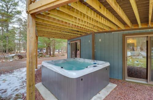 Lake Harmony House | Pennsylvania Escape with Hot Tub, Deck, and Fire Pit!