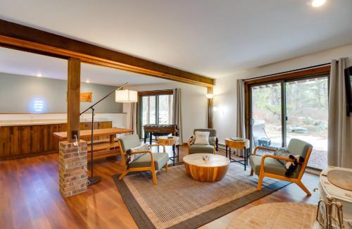 Lake Harmony House | Pennsylvania Escape with Hot Tub, Deck, and Fire Pit!