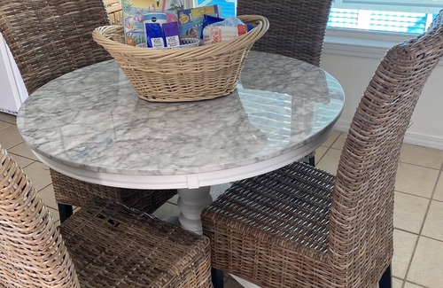 Pensacola Beach House | Pensacola Beach pet friendly with deck views and steps from the Gulf & Sound