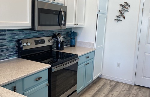 Pensacola Beach House | Pensacola Beach pet friendly with deck views and steps from the Gulf & Sound