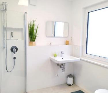 Mahlow Apartment | Pension Belger Serviced Apartment, Pendlerwohnung, 3 Zimmer, 3 Bäder, Küche
