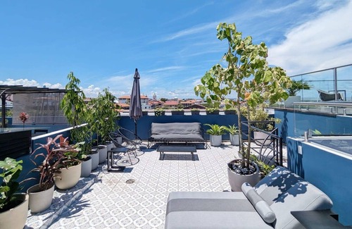 Panama City Apartment | Penthouse 2BR With Private Terrace Casco Viejo