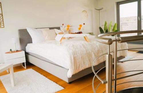 Kernstadt Apartment | Penthouse am Dom- Altstadt in 200 m- 4 Dachterrassen, stilvoll und ruhig-Self Check-6 Personen
