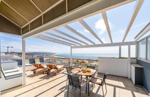 Nazare Apartment | Penthouse Boa Vista - Private Pool & Sea Views