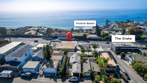 Laguna Beach Apartment | Penthouse Steps from Victoria Beach 180 degree ocean views