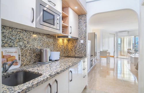 La Cala de Mijas Apartment | "Penthouse studio with sea views" with Sea View and Pool