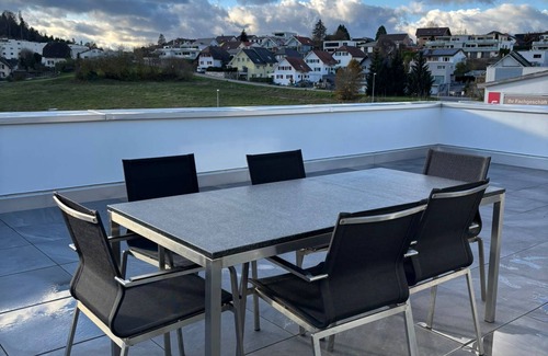 Safenwil House | Penthouse Swiss Escape | Rooftop Terrace + Parking + Hi-Speed WiFi