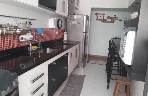 Parque Enseada Apartment | PENTHOUSE W/POOL AND PRIVATE BARBECUE ENSEADA GUARUJA NEAR THE BEACH
