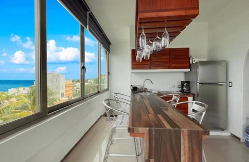 Colonia Meteorologico Apartment | Penthouse with sea view 90 m from the beach