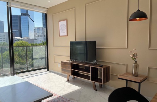 Providencia Apartment | Penthouse Zona financiera y arte/Daily Clean