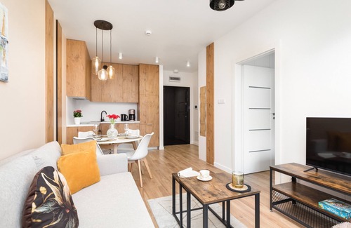 Sianozety Apartment | Perłowa Przystań Seaside by Renters