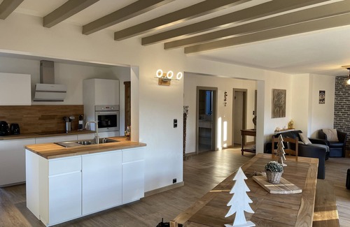 La Bresse Villa | PERCE NEIGE VILLAGE LUXURY GITE 4 stars WITH POOL AND SAUNA