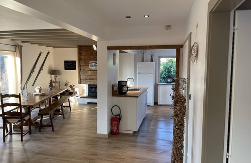 La Bresse Villa | PERCE NEIGE VILLAGE LUXURY GITE 4 stars WITH POOL AND SAUNA