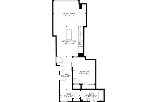 Eisenhower East Apartment | Perfect 1BR in The Carlyle District w/ Gym + Pool