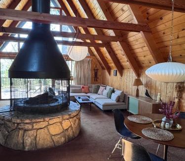 Running Springs House | Perfect Fall Romantic Getaway! 60's Time Capsule