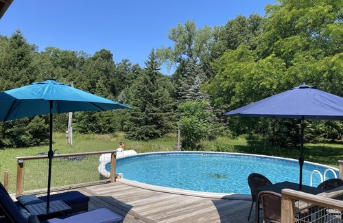 Three Oaks House | Perfect retreat for family and friends, private heated pool!
