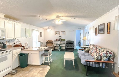 Suwannee House | Perfect Suwannee Getaway! Steps from the water with Elevator!