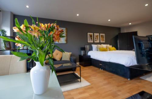 Sheffield Apartment | Perfectly Located City Centre Studio Apartment - West One with FREE WIFI, GYM ACCESS, NETFLIX