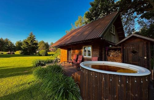 Saarde House | Pertle Cottage Private Sauna & Hot Tub Getaway in Nature