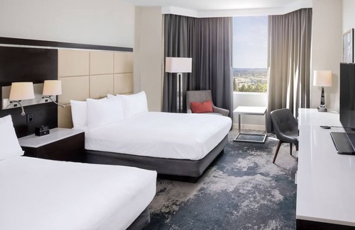 Redwood Shores Hotel | Pet-friendly, 3 x Two Double Water View Room at Grand Bay San Francisco Hotel