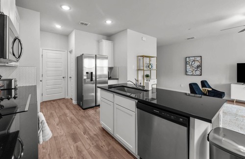 Lewisville House | Pet-Friendly 3BR Home Near Lake Fun: Modern Amenities, Open Layout, Fenced Backyard, Pool Access!
