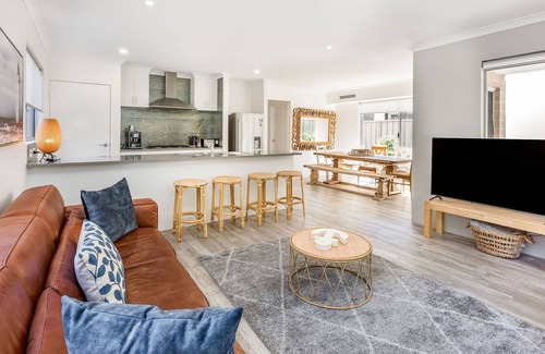Marybrook House | Pet-friendly beachfront home: use the resort's swimming pool and full amenities