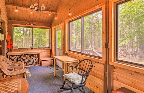 The Forks Cabin | Pet-Friendly Cabin in The Forks w/ Fire Pit!
