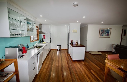 Surfside Cottage | Pet friendly cottage perfect for dog owners, bikers, kayakers and more!
