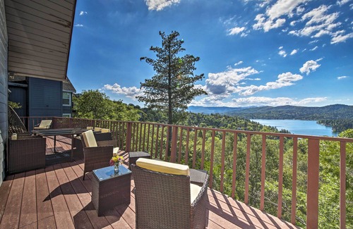 Lake Arrowhead Cottage | Pet-friendly Home: Panoramic Mtn & Lake Views, A/C