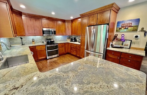 Stratton Mountain House | Pet Friendly home with a barrel sauna