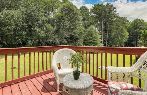 Lawrenceville Cottage | Pet-friendly House w/Deck in Lawrenceville